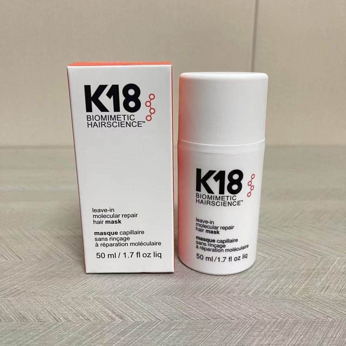 Hair Care K18 - Masque capillaire réparateur moléculaire sans rinçage